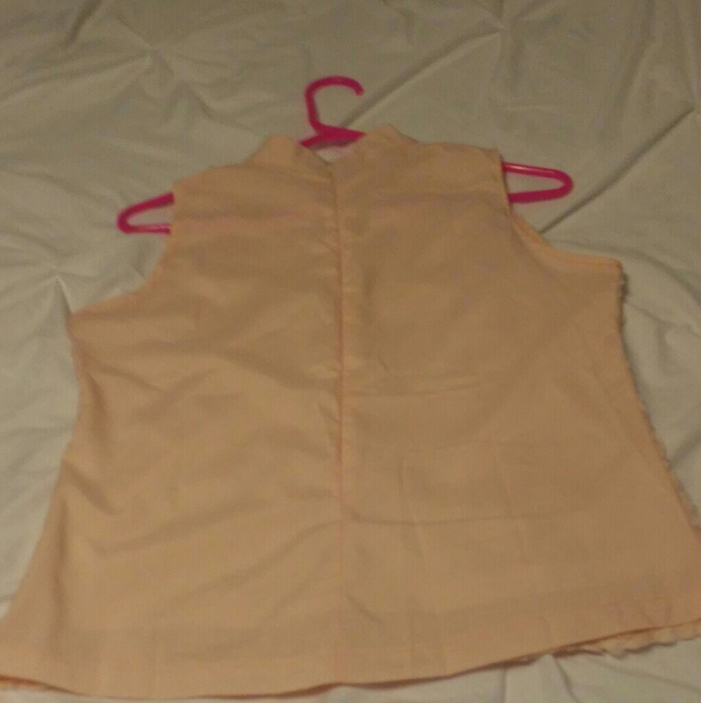 Beautiful peach blouse